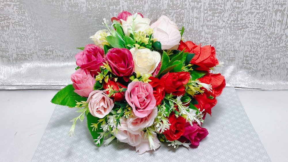 餐具出租-仿真凡爾賽花束25cm 餐具出租-仿真凡爾賽花束25cm