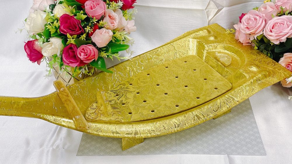 餐具出租-吉原黃金壽司船30x64cm 餐具出租-吉原黃金壽司船30x64cm