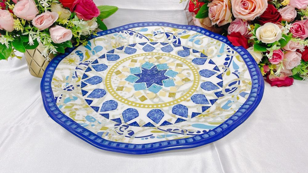 餐具出租-畢卡索藝術花盤直徑48cm 餐具出租-畢卡索藝術花盤直徑48cm