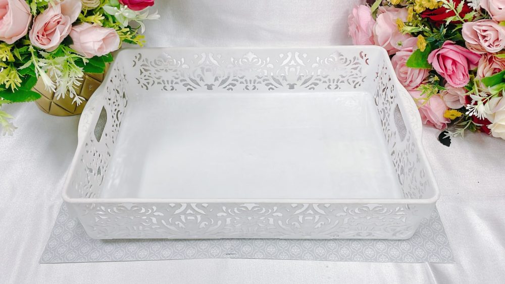 餐具出租-雕花餐具籃34x25x7cm 餐具出租-雕花餐具籃34x25x7cm